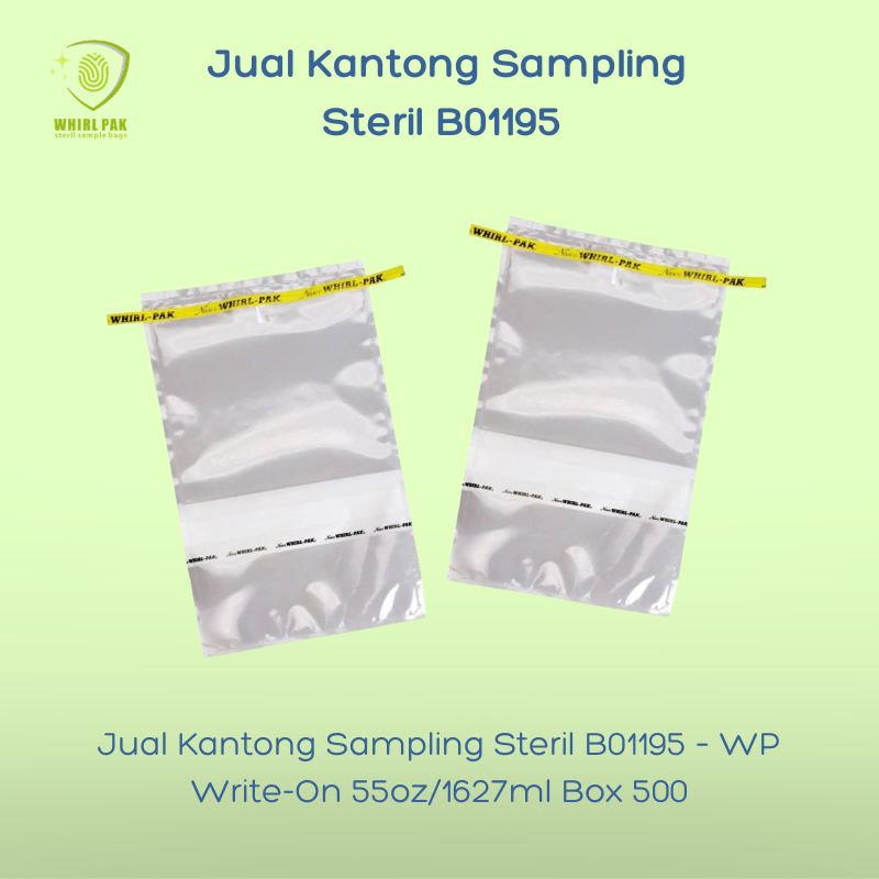 Jual Kantong Sampling Steril B01195 - Distributor Whrilpak Indonesia